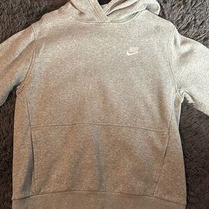 grey nike hoodie
